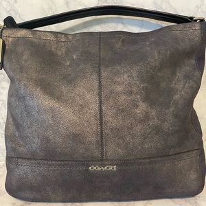 ✨Coach✨ Shimmery Grey/Silver Purse